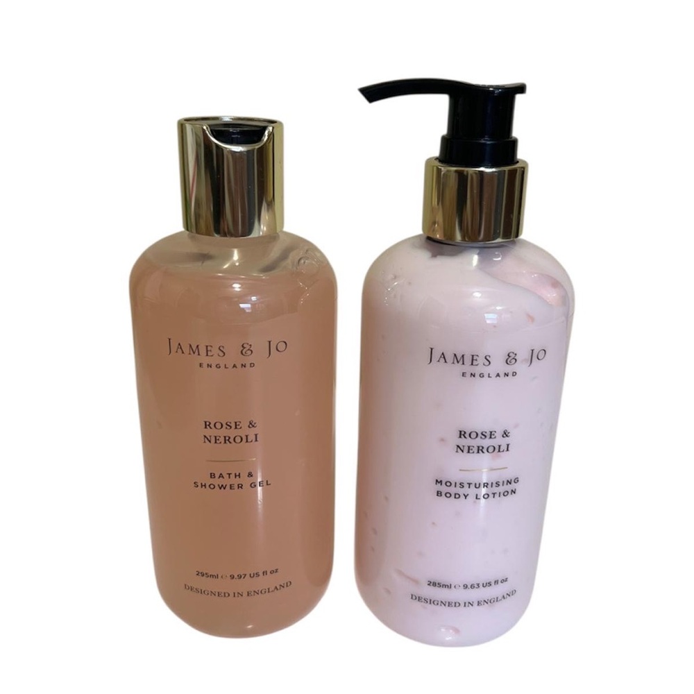 James & Jo England Bath & Shower Gel and Body Lotion Set Unisex